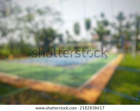 Defocused abstract background of park or out door playground