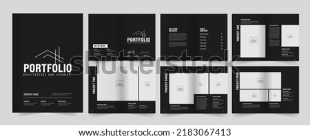 Architecture Portfolio and Portfolio Template Design

 Royalty-Free Stock Photo #2183067413