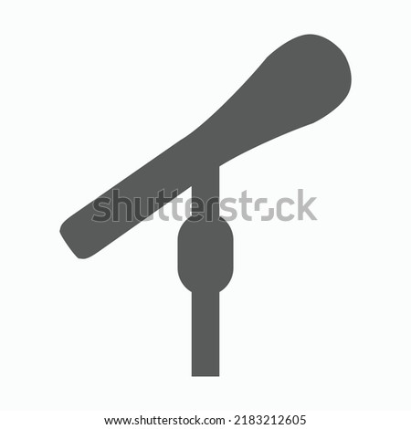 microphone icon, mic vector, mike illustration