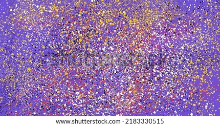 Paint Splash Background On Purple Background Royalty-Free Stock Photo #2183330515