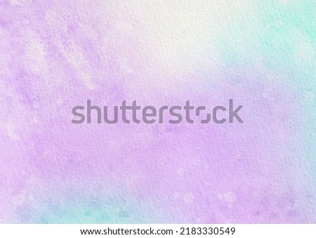 Bright Purple Color Watercolor Brush Stroke Background Paper Royalty-Free Stock Photo #2183330549