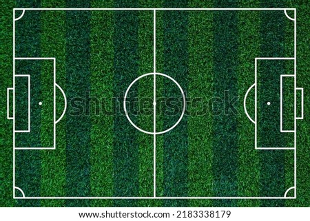 Abstract green grass football field of artificial grass background texture,Soccer. Playing field of football. betting and competition. White lines that delimit the areas,Football field Top view