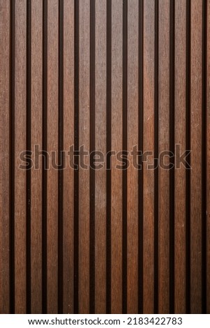 A studio photo of decretive wooden slats Royalty-Free Stock Photo #2183422783