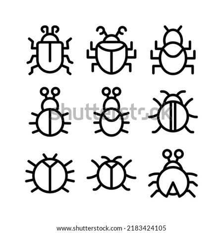 insect icon or logo isolated sign symbol vector illustration - Collection of high quality black style vector icons
