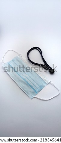 mouth mask with strap to protect our mouth and breathing from negative things