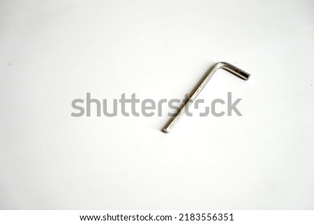 Allen key for open screws              