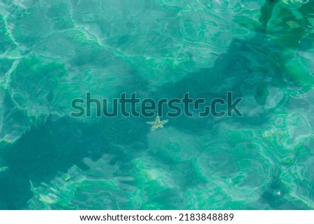 Abstract Real beauty nature background. Ocean bokeh Sea ripple wave surface. Shadow texture underwater depth bottom through water liquid. Photo Image art Modern design. Green blue light emerald