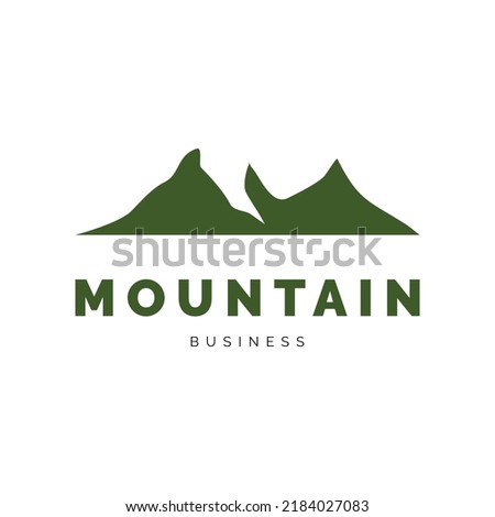 Mountain icon logo design inspiration