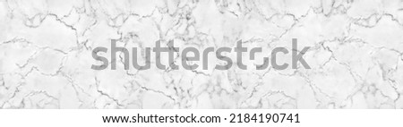 Panorama natural white marble stone texture for background or luxurious tiles floor and wallpaper decorative design. Marble with high resolution.