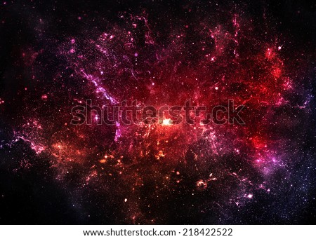 Fiery Nebula - Elements of this Image Furnished By NASA