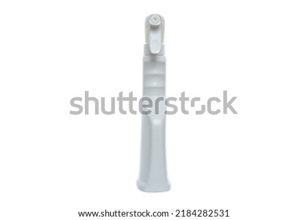 Spray bottle of detergent in high res. image and isolated in white backgrounds