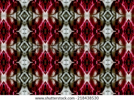 Lively photo textile surface