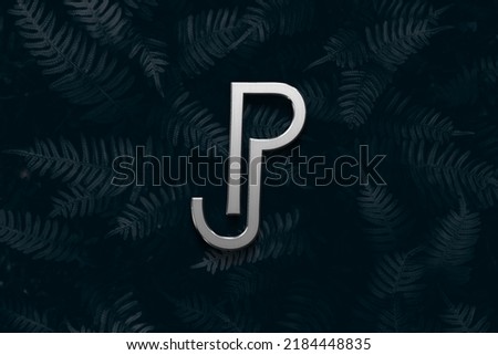 This is monogram logo of letters JP