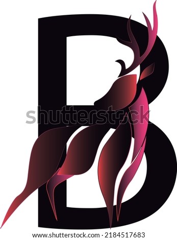 letter alphabet illustration art vector design silhouette 