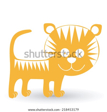 Animal design over white background, vector illustration