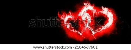 Valentines Day background. Love and Valentine's Day concept. 3d illustration