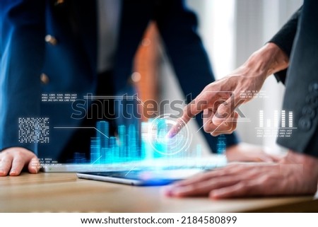 Smart city digital world, future sustainable IoT city metaverse future technology Ai artificial intelligence IoT, architect working with 3D city building model innovation living technology Royalty-Free Stock Photo #2184580899