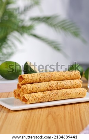 Picture photography of egg roll scenery