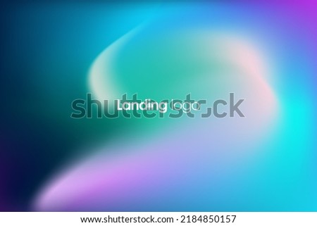 Page design inspiration with abstract background. Shades of blue gradient background pattern Royalty-Free Stock Photo #2184850157