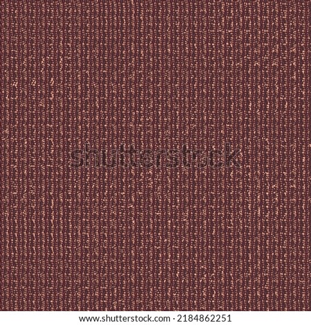 An old cotton fabric used and marked by time. Distressed cloth texture. Burgundy textured background. Abstract vector.