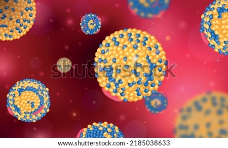 Cholesterol structure realistic background with cholesterol esters symbols vector illustration Royalty-Free Stock Photo #2185038633