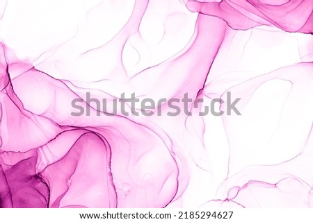 Marble ink abstract art from exquisite original painting for abstract background . Painting was painted on high quality paper texture to create smooth marble background pattern of ombre alcohol ink . Royalty-Free Stock Photo #2185294627