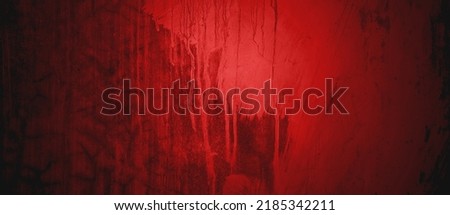 Dark red Wall Texture Background. Halloween background scary. Red and Black grunge background with scratches Royalty-Free Stock Photo #2185342211