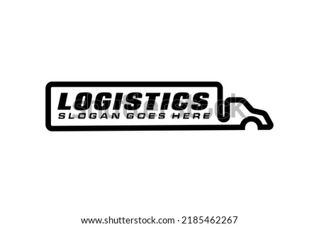 Truck Car Express delivery service Logo