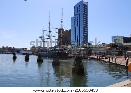 Baltimore Harbor in Baltimore, Maryland