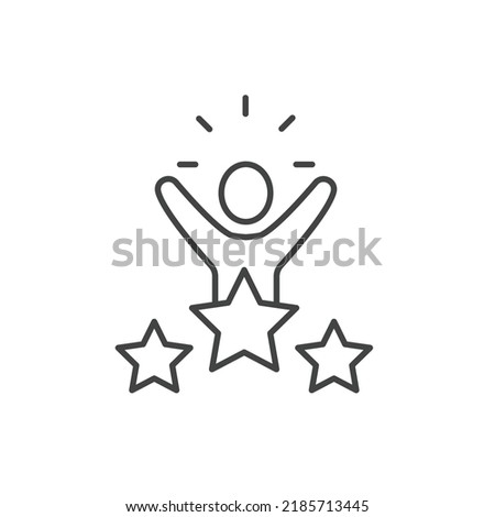 Self-Confidence icons  symbol vector elements for infographic web Royalty-Free Stock Photo #2185713445