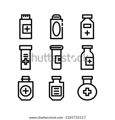 vitamin bottle icon or logo isolated sign symbol vector illustration - Collection of high quality black style vector icons
