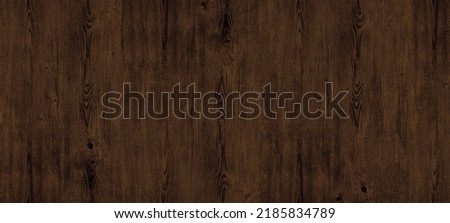 Dark brown old shabby wood grain texture. Wooden grunge background