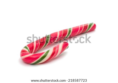 Christmas Candy Isolated on white background