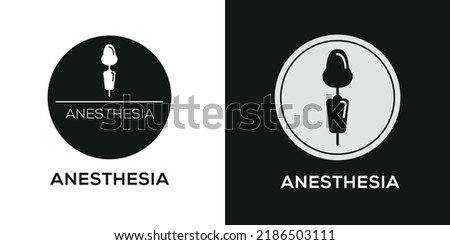 Creative (Anesthesia) Icon, Vector sign.
