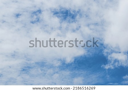 beautiful natural white clouds in the sky