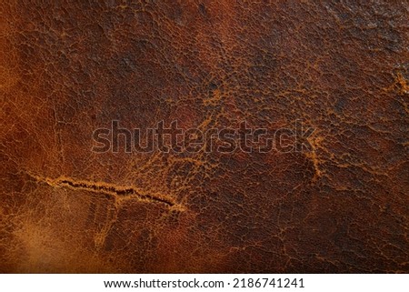Leather background, old retro ancient upholstery of the chair Royalty-Free Stock Photo #2186741241