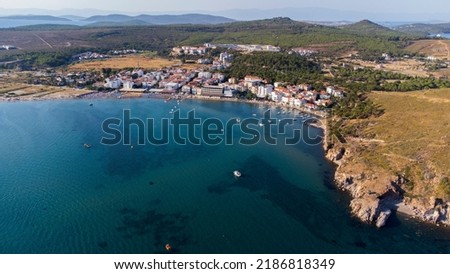 Aerial photography from Sarımsaklı  in Ayvalik