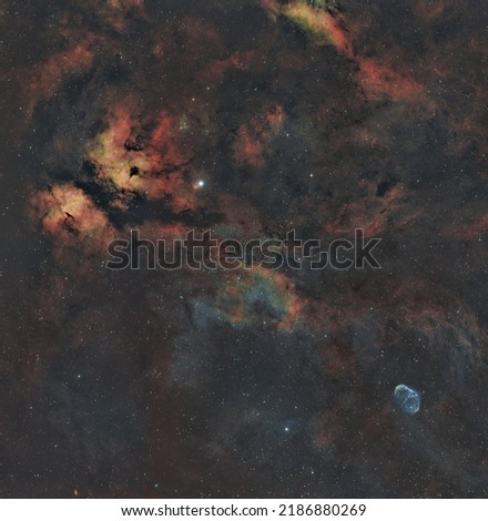 IC  1318, the Butterfly Nebula