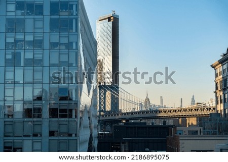 skyscrapers view in Manhattan, New York