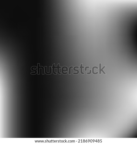 Watercolor Digital Aluminium Monochrome Blurry Background. Empty Smooth Black Black Gradient Mesh. Minimal Grey Liquid Silver Blurred Texture. Dark Vector Metallic Trendy Gradient Background.