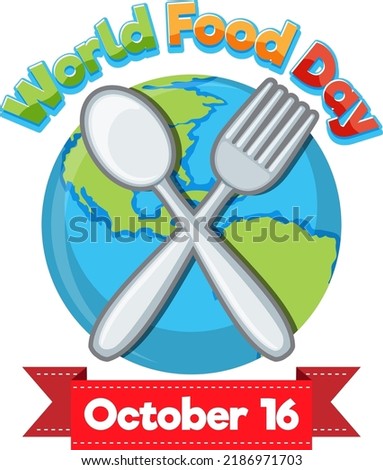 World Food Day Poster Design illustration