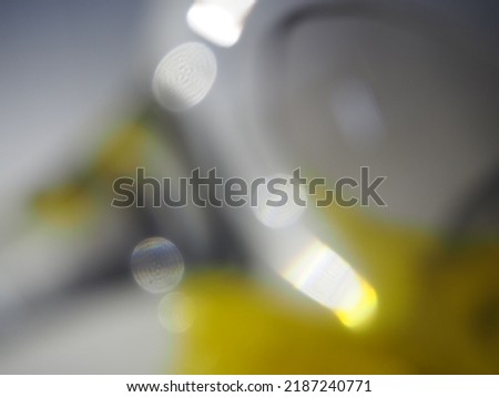 yellow and gray blur for abstract background