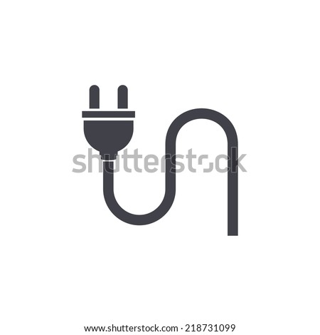 plugs icon,vector illustration Royalty-Free Stock Photo #218731099