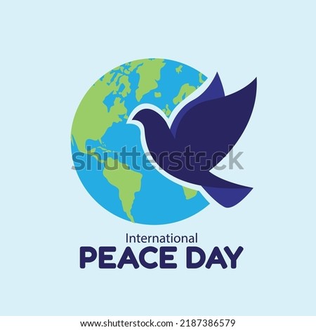international peace day vector illustration design