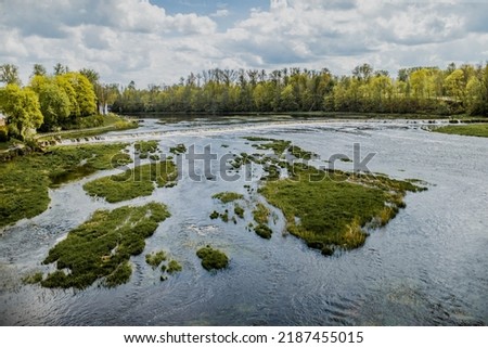 Venta rapid in city Kuldiga, Latvia Royalty-Free Stock Photo #2187455015