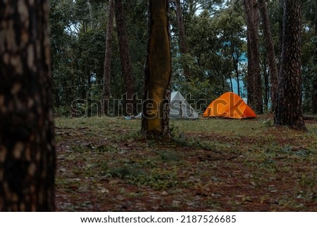 Camping at Doi Khun Tan, Lamphun Province