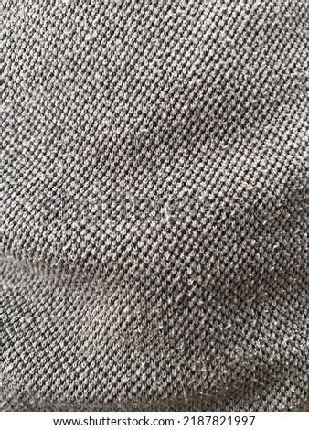 Grey fabric texture background pattern