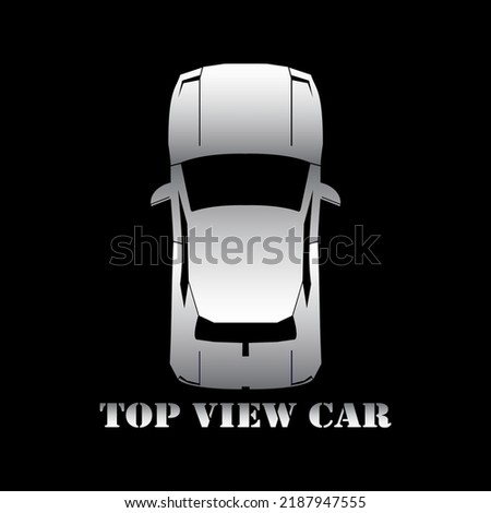 city car vector, sedan car icon silhouette, isolated on black background.