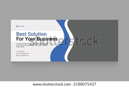 We are creative solution agency and business banner