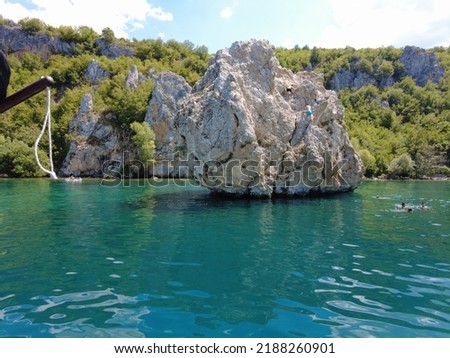 Arround the Lake Ohrid in Northmacedonia